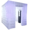 ENCLOSED BOOTH