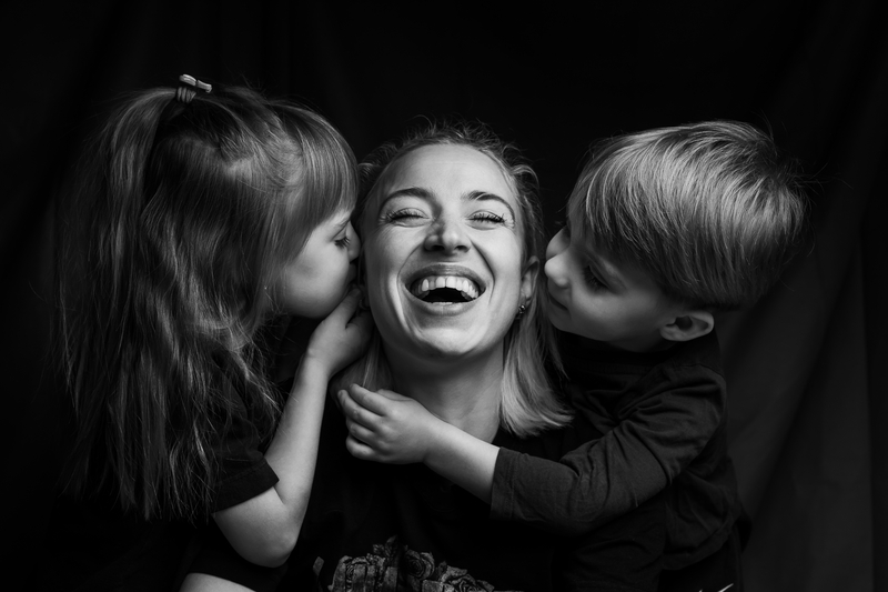 Black and White Glam - Photo technique