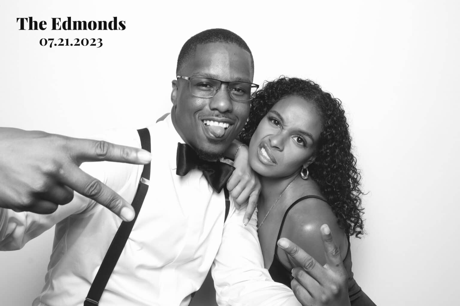 Black and White Photo Booth | Ultimate Glam - Luxe Booth | Photo Booth ...