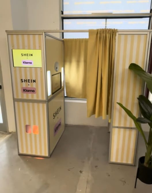Wrapped Enclosed Booth