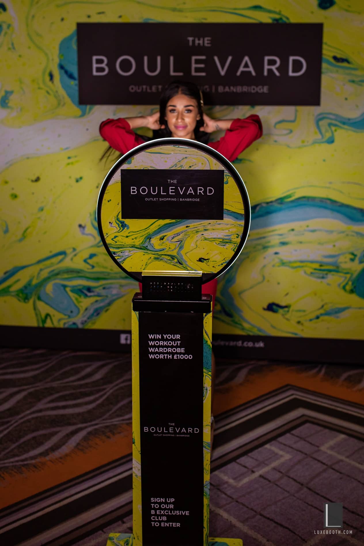 Custom Corporate Photo Booths - The Boulevard Booth