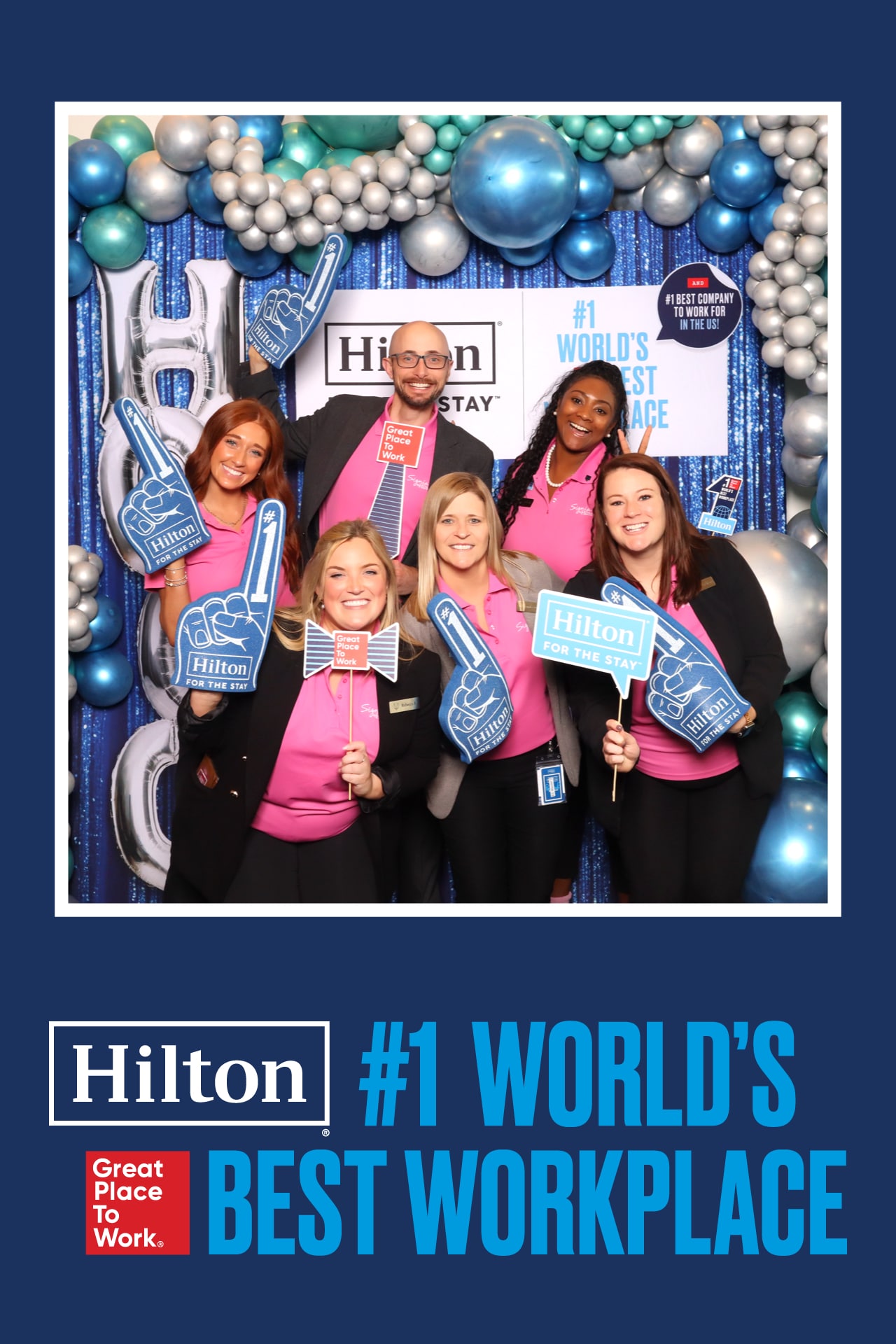 Hilton Corp Client Photo Booth Event