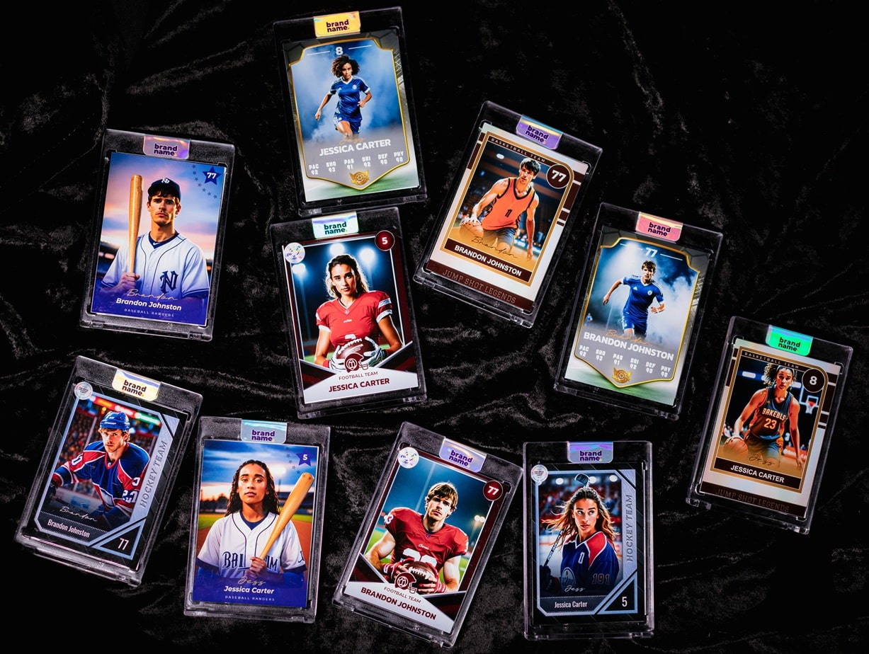 Trading-Cards-in-Cases