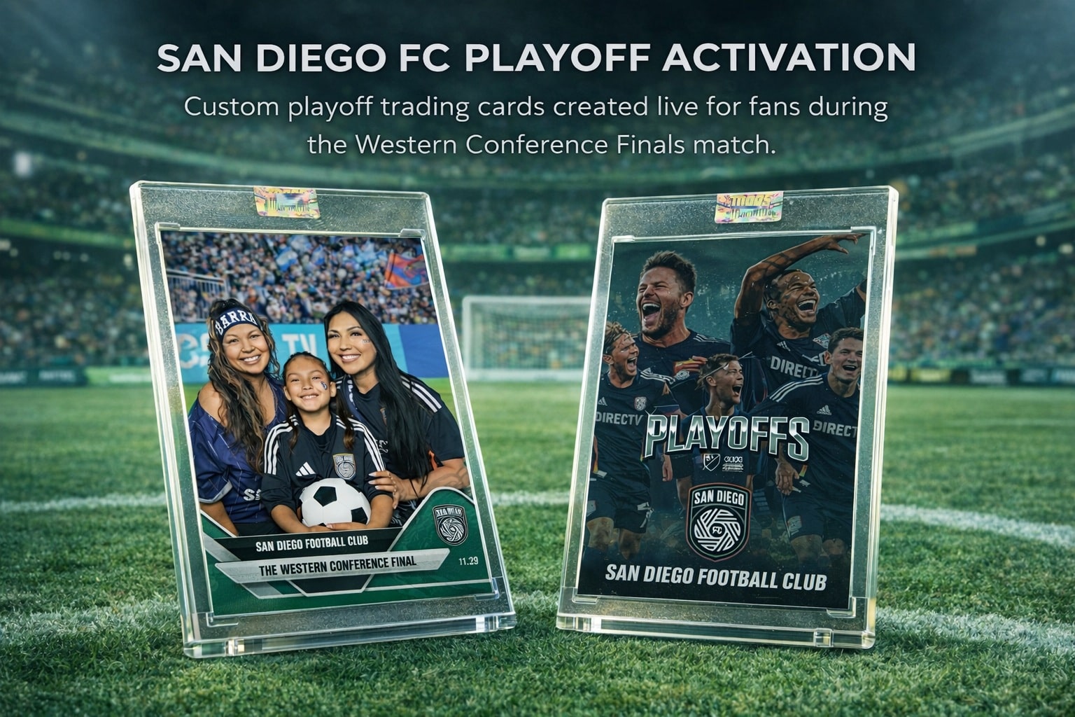 SDFC Trading Card Photo Booth Event