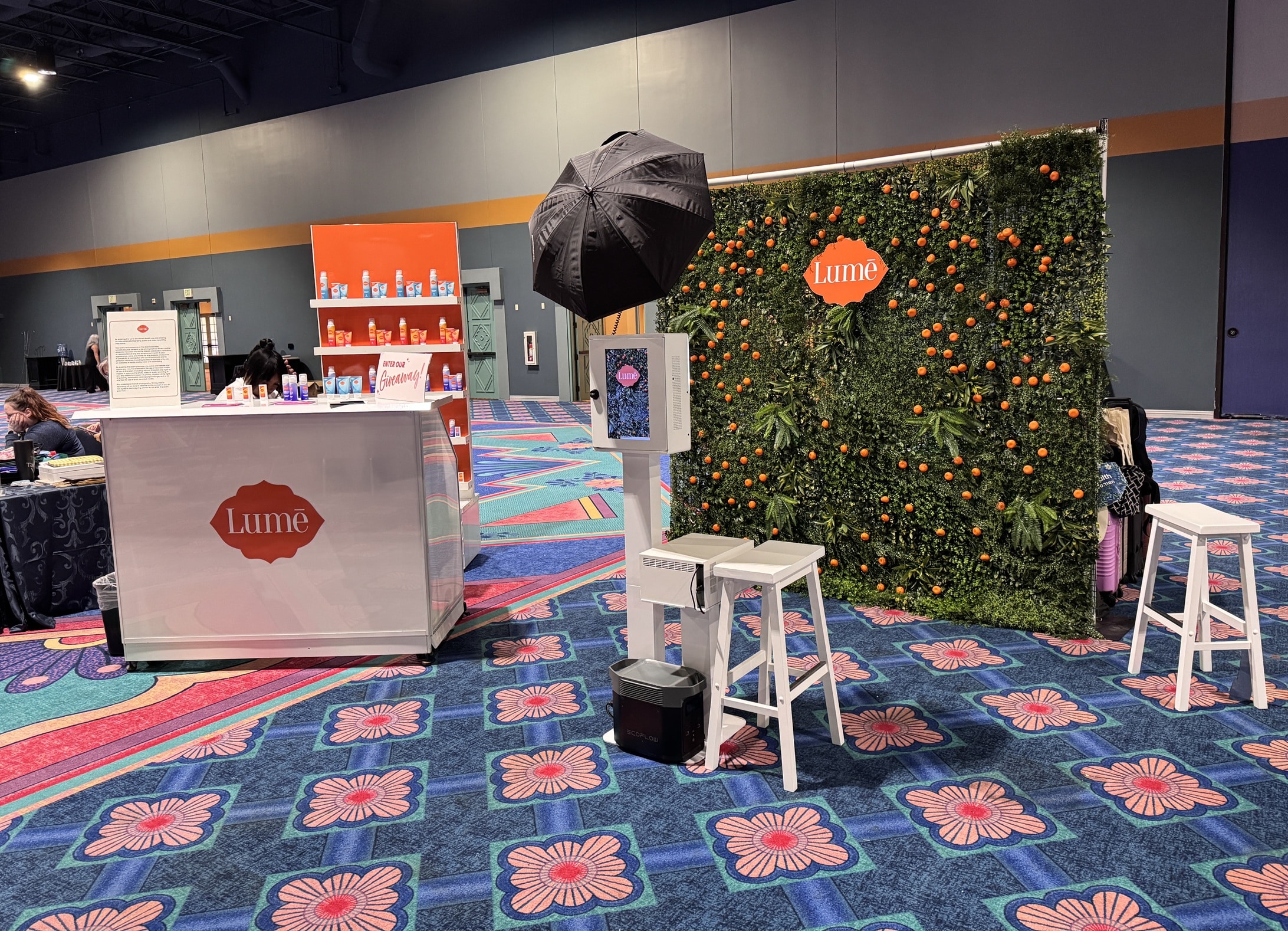 Corporate Custom Backdrop - Luxe Booth