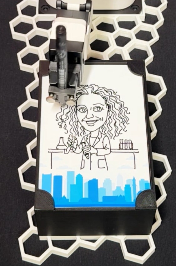 Sketch Robot in Action
