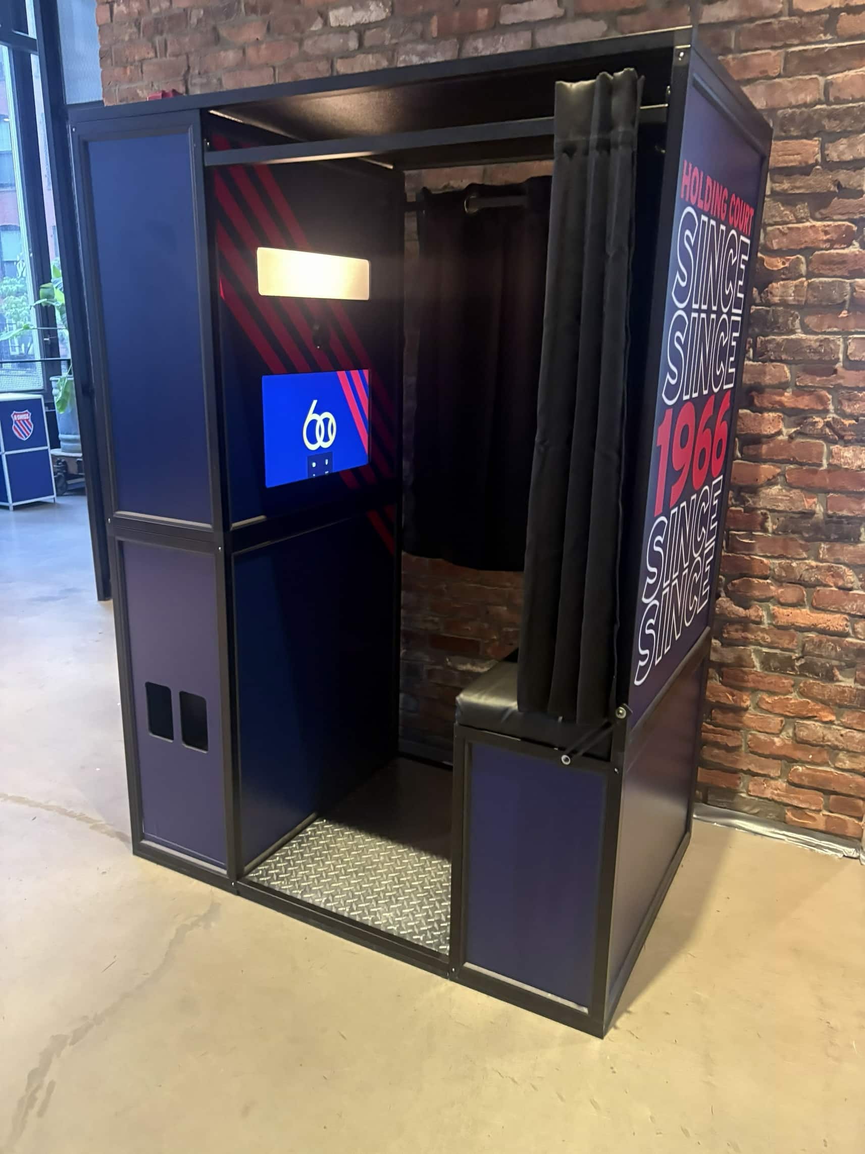 Enclosed Booth NYC Rentals (1)